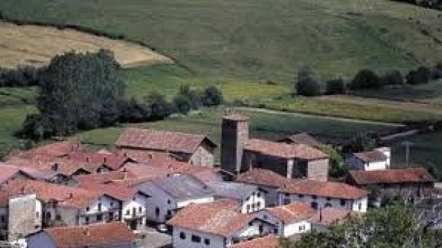 Las montañas de Navarra desde el aire